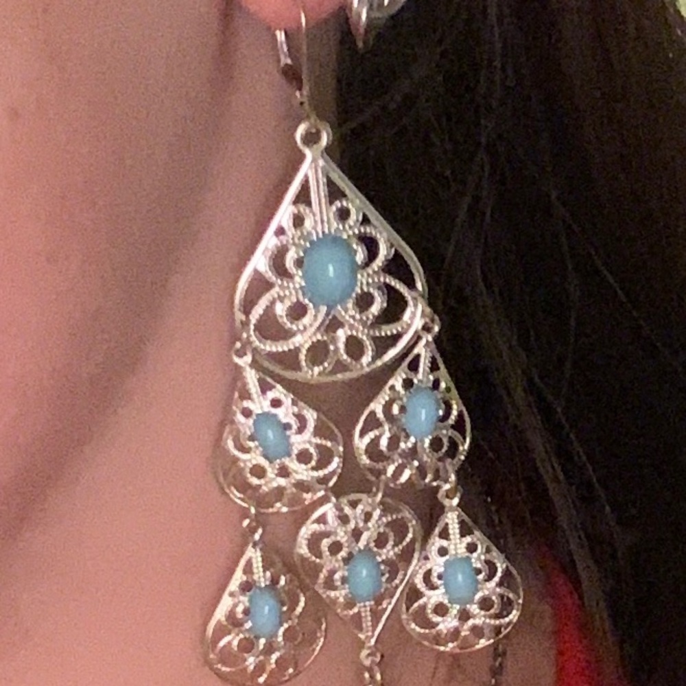 Dangle earrings - Picture 2 of 2